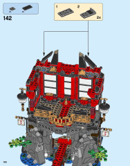 LEGO 70643 instructions page 100 – build guide