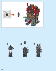 LEGO 70643 instructions page 102 – build guide