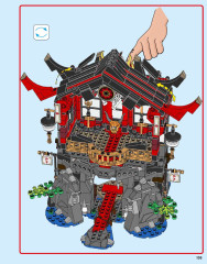 LEGO 70643 instructions page 135 – build guide