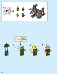 LEGO 70643 instructions page 28 – build guide