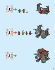LEGO 70643 instructions page 3 – build guide
