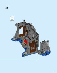 LEGO 70643 instructions page 41 – build guide