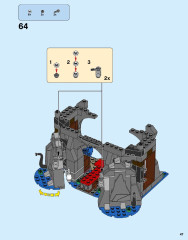 LEGO 70643 instructions page 47 – build guide