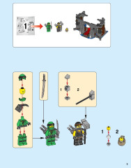 LEGO 70643 instructions page 5 – build guide