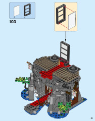 LEGO 70643 instructions page 69 – build guide