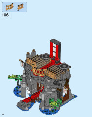 LEGO 70643 instructions page 72 – build guide