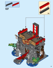 LEGO 70643 instructions page 73 – build guide