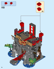 LEGO 70643 instructions page 76 – build guide