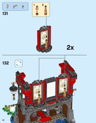 LEGO 70643 instructions page 90 – build guide