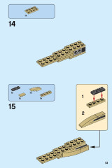 LEGO 70644 instructions page 13 – build guide