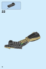 LEGO 70644 instructions page 18 – build guide