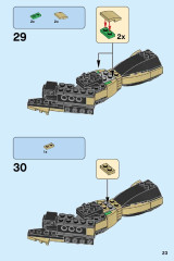 LEGO 70644 instructions page 23 – build guide