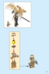 LEGO 70644 instructions page 3 – build guide