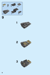LEGO 70644 instructions page 8 – build guide
