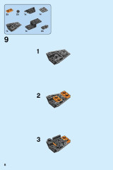 LEGO 70645 instructions page 8 – build guide