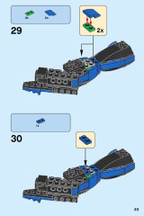 LEGO 70646 instructions page 23 – build guide