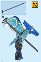 LEGO 70646 instructions page 40 – build guide