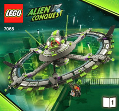 LEGO 7065 instructions page 1 – build guide