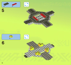 LEGO 7065 instructions page 10 – build guide