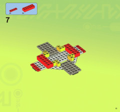 LEGO 7065 instructions page 11 – build guide