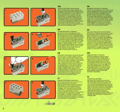 LEGO 7065 instructions page 2 – build guide