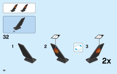 LEGO 70650 instructions page 36 – build guide