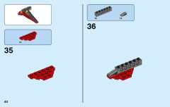 LEGO 70650 instructions page 40 – build guide