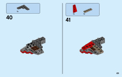 LEGO 70650 instructions page 43 – build guide