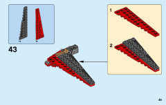 LEGO 70650 instructions page 45 – build guide