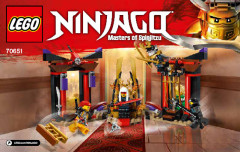 LEGO 70651 instructions page 1 – build guide