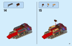LEGO 70651 instructions page 17 – build guide