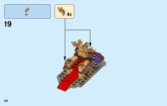 LEGO 70651 instructions page 20 – build guide