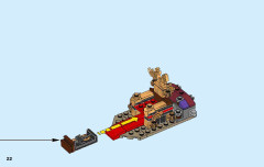 LEGO 70651 instructions page 22 – build guide