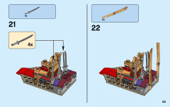 LEGO 70651 instructions page 23 – build guide