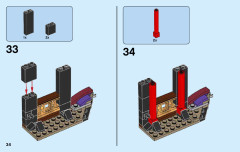 LEGO 70651 instructions page 34 – build guide