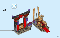 LEGO 70651 instructions page 43 – build guide