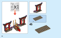 LEGO 70651 instructions page 44 – build guide