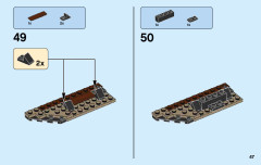 LEGO 70651 instructions page 47 – build guide