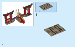 LEGO 70651 instructions page 8 – build guide