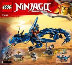 LEGO 70652 instructions page 1 – build guide