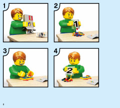 LEGO 70652 instructions page 2 – build guide
