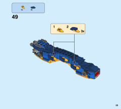 LEGO 70652 instructions page 35 – build guide