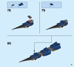 LEGO 70652 instructions page 47 – build guide