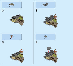 LEGO 70652 instructions page 6 – build guide