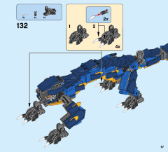 LEGO 70652 instructions page 67 – build guide