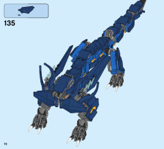 LEGO 70652 instructions page 72 – build guide