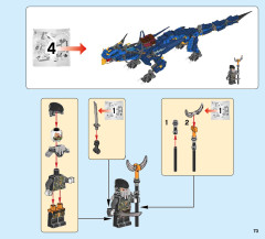 LEGO 70652 instructions page 73 – build guide