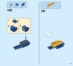 LEGO 70652 instructions page 75 – build guide
