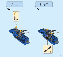 LEGO 70652 instructions page 85 – build guide
