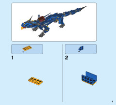 LEGO 70652 instructions page 9 – build guide